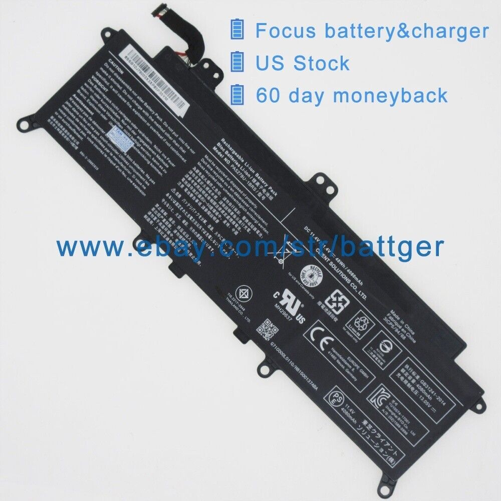 Genuine PA5278U-1BRS battery for Toshiba Portege X30D Tecra X40-E-10U X40D-10R