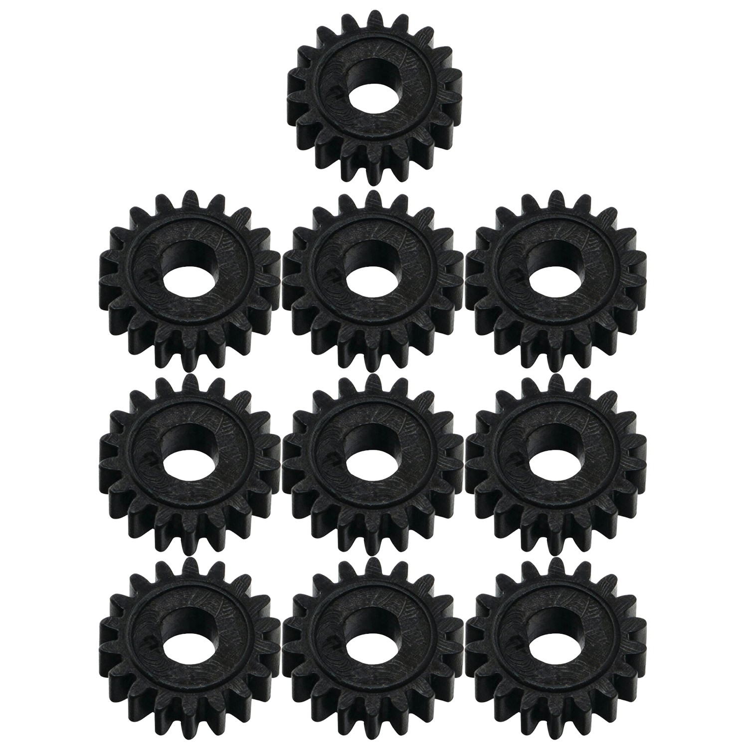 10PCS Platten Roller Gear Replacement for Zebra ZQ520 Mobile Printer Spare Parts