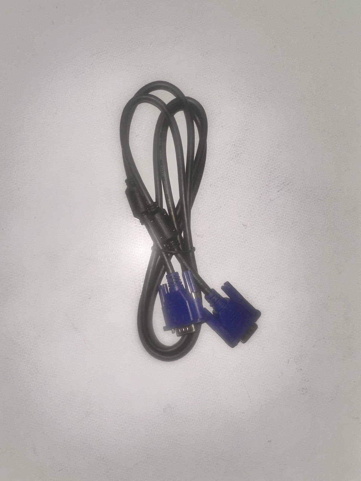 6 FT COMPUTER  15 PIN Blue VGA - VGA Monitor M/M Male To Male Cable