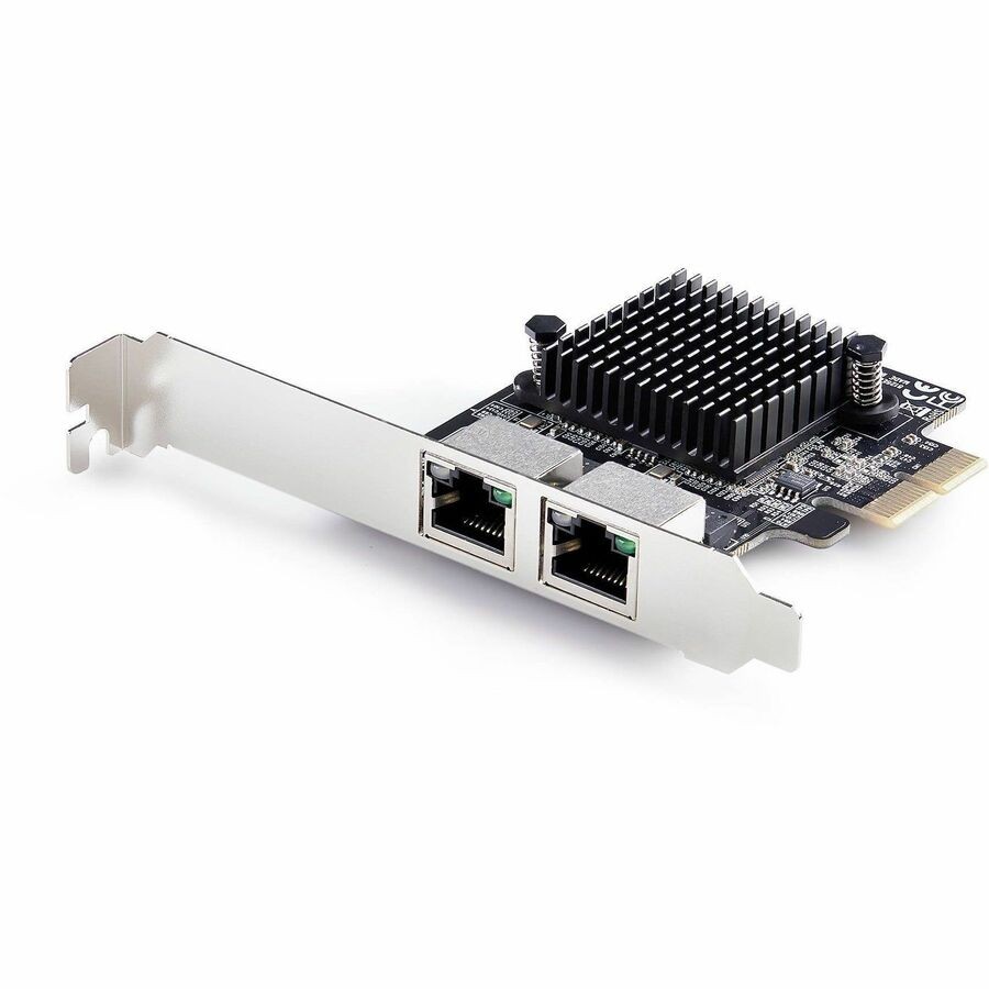 StarTech 2-Port 5G Gigabit PCIe Network Adapter Card, 5G/2.5G/1G/100M/10M, PCI
