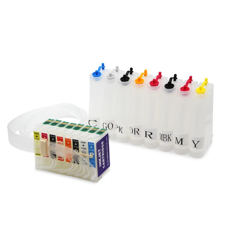 T0591 - T0599 Continuous Ink Supply System for Epson R2400 Printer Ciss