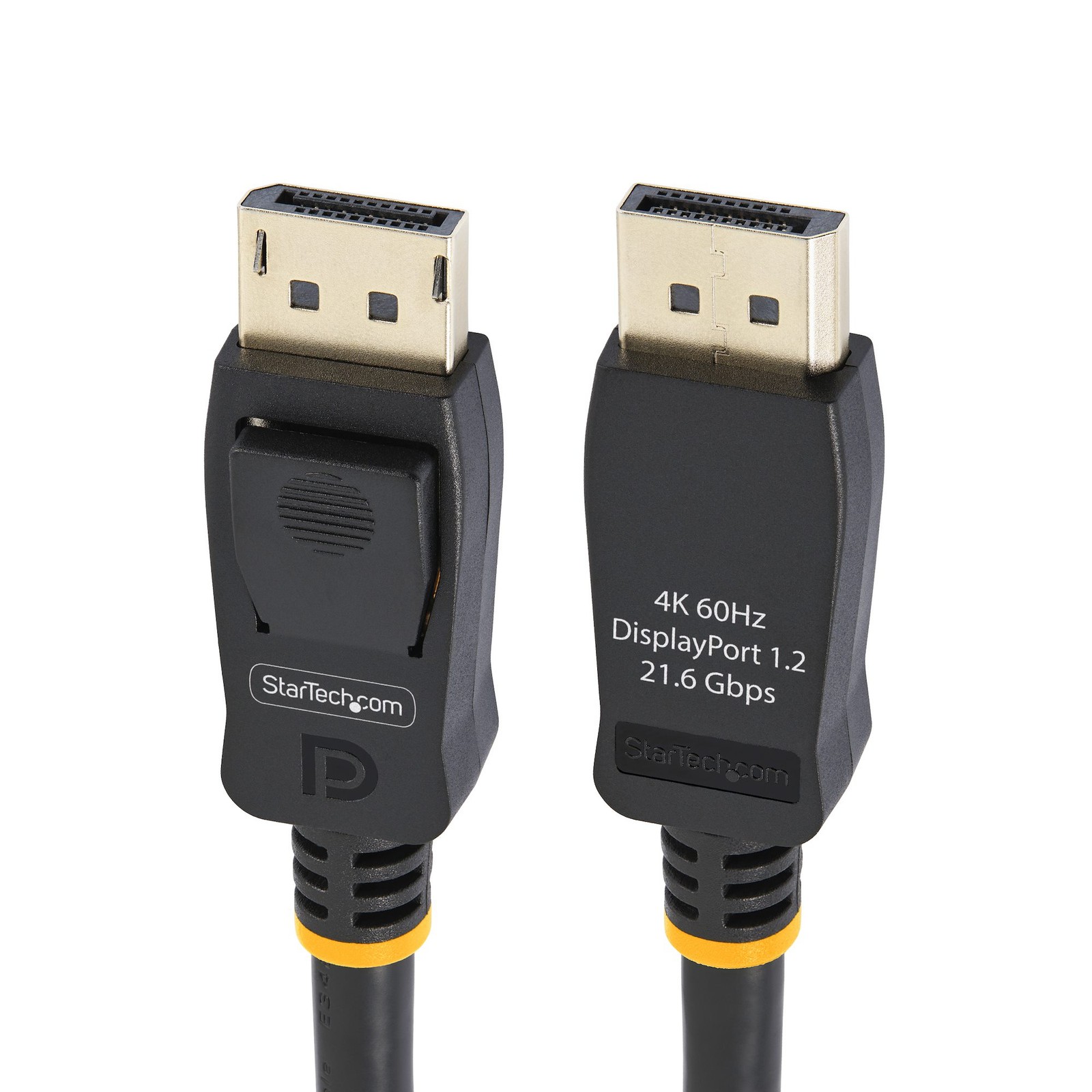 StarTech.com 2m DisplayPort Cable, VESA Certified, DP 1.2, 4K 60Hz, Latching