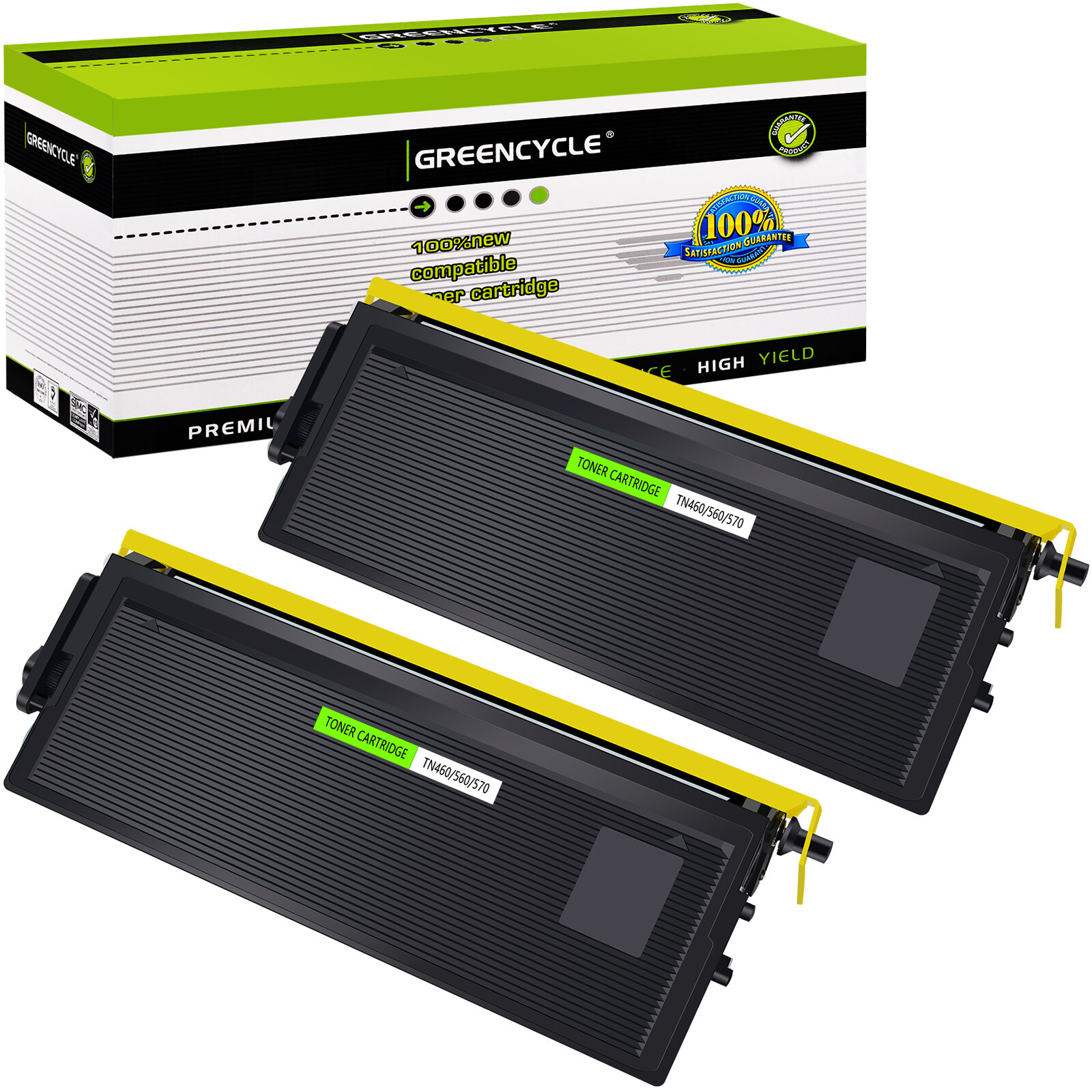 2PK TN570 Toner Cartridge Fit for Brother MFC-8220 MFC-8440D MFC-8640D MFC-8840D