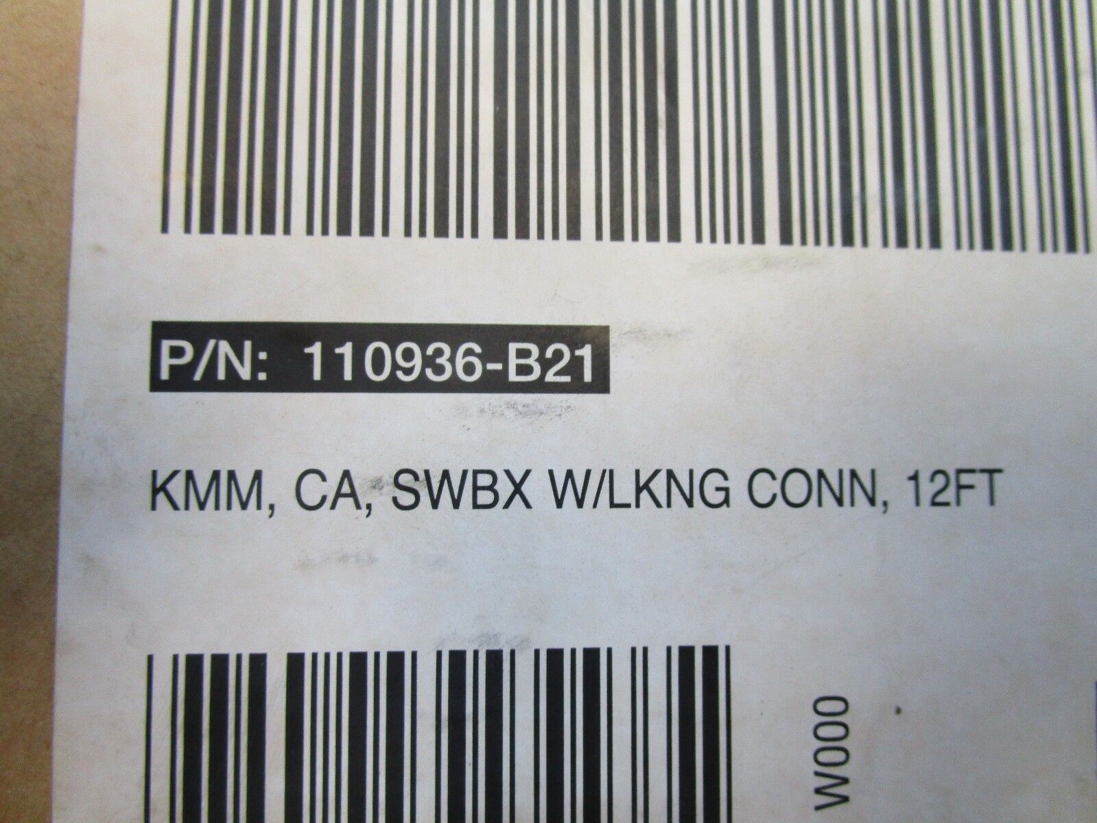  HP 110936-B21 COMPAQ KMM, CA SWBX W/LKNG CONN 12FT.