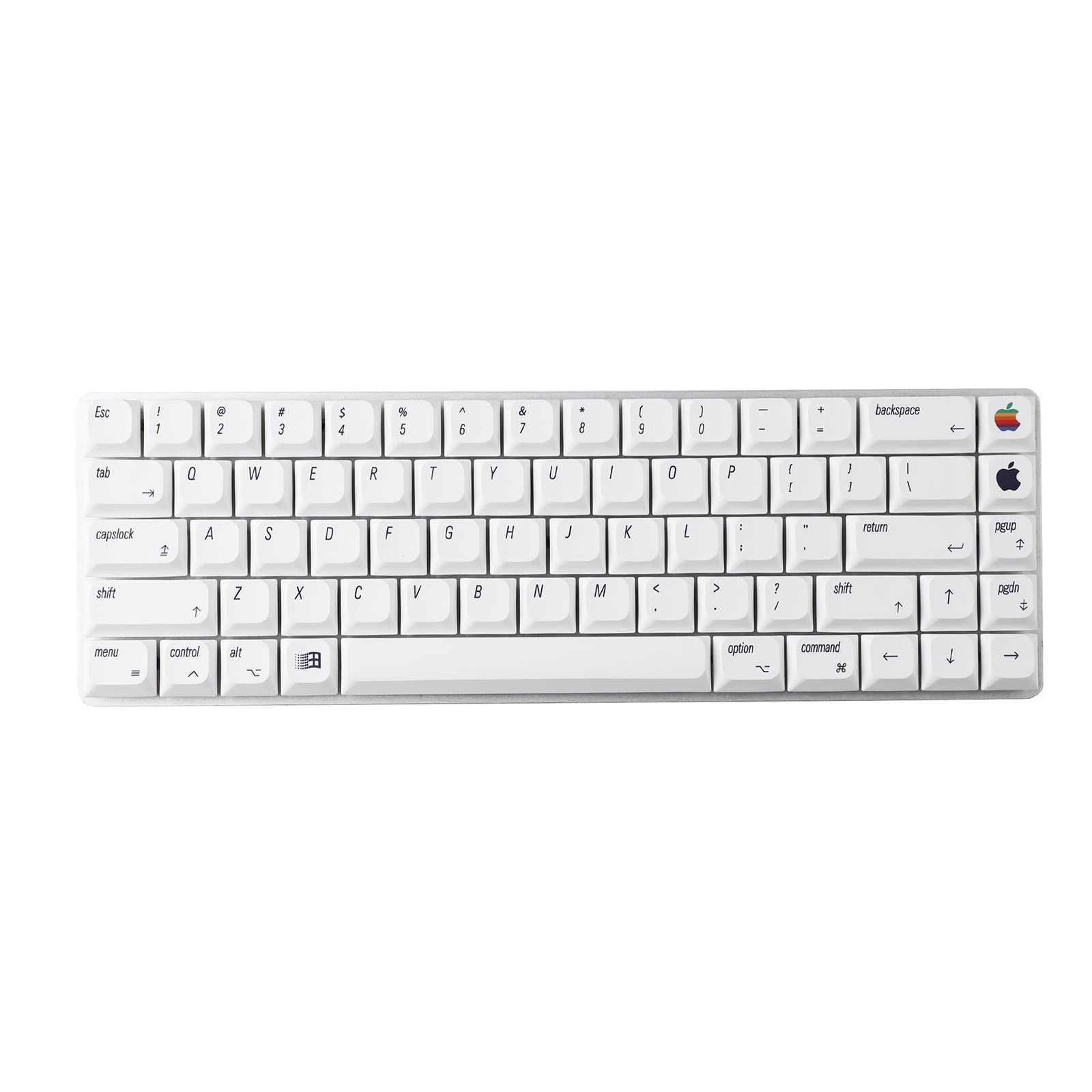 127 Keys Mac Style UltraSlim Low Profile PBT Keycaps Set For MX Keyboard
