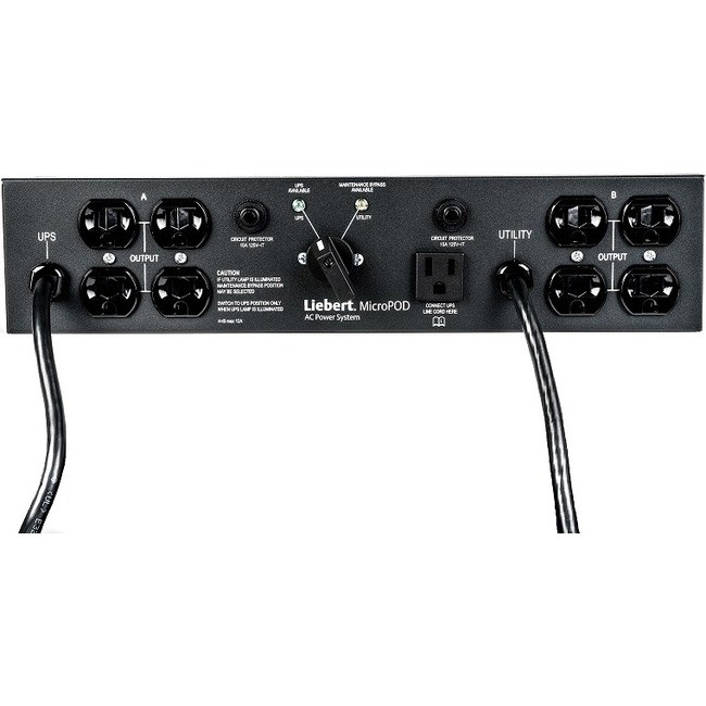 Liebert MPH2 Metered & Outlet Switched PDU 30A 208/120V Single-Phase 24 Outlets