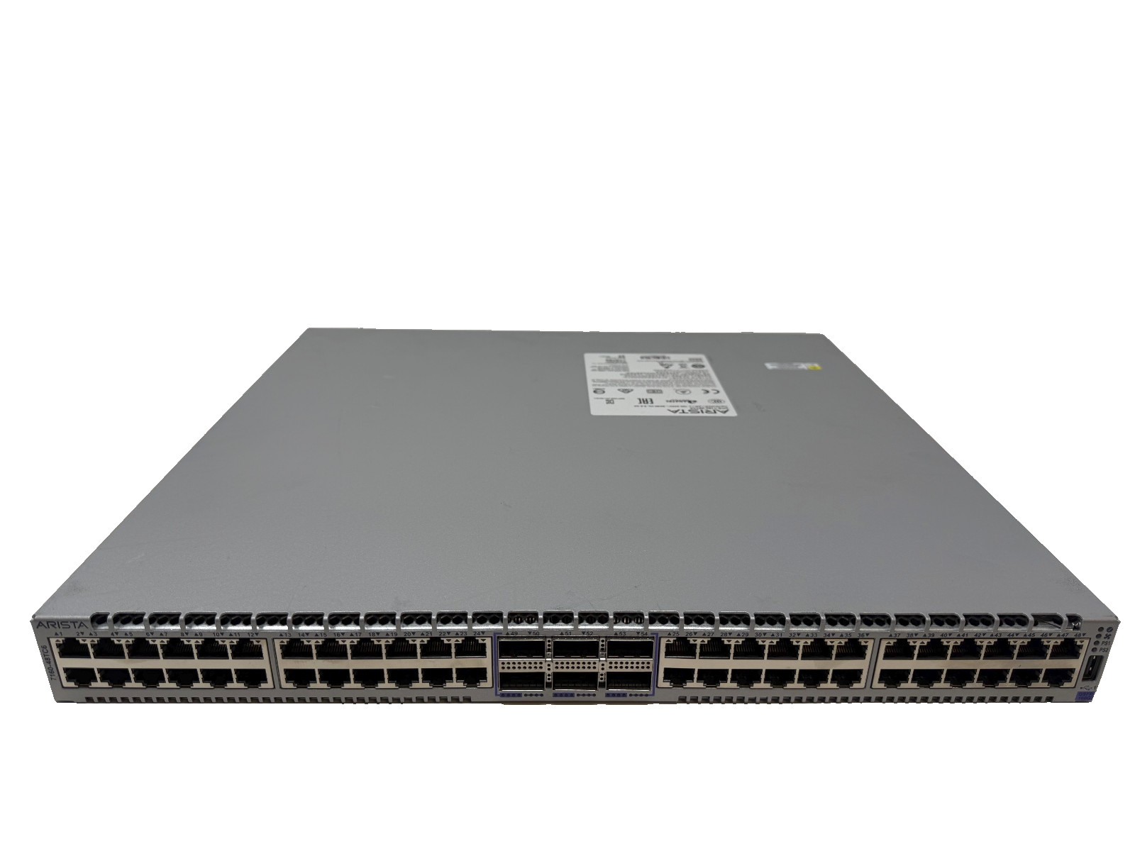 Arista DCS-7160-48TC6-R 48x 10G RJ45 6x 100G QSFP100 Data Center Switch No Rails