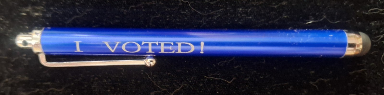Rare I VOTED Election Blue Tablet STYLUS 🇺🇸 Only One on eBay