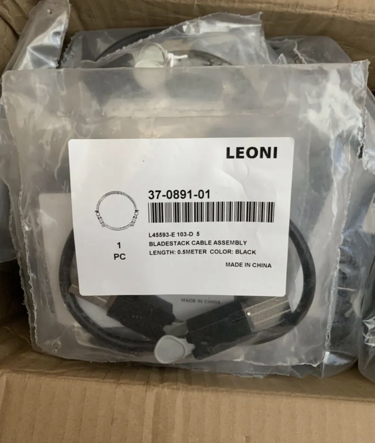 Cisco CAB-STK-E-0.5M 2960s/2960x Stacking Cable, 1 Year Warranty