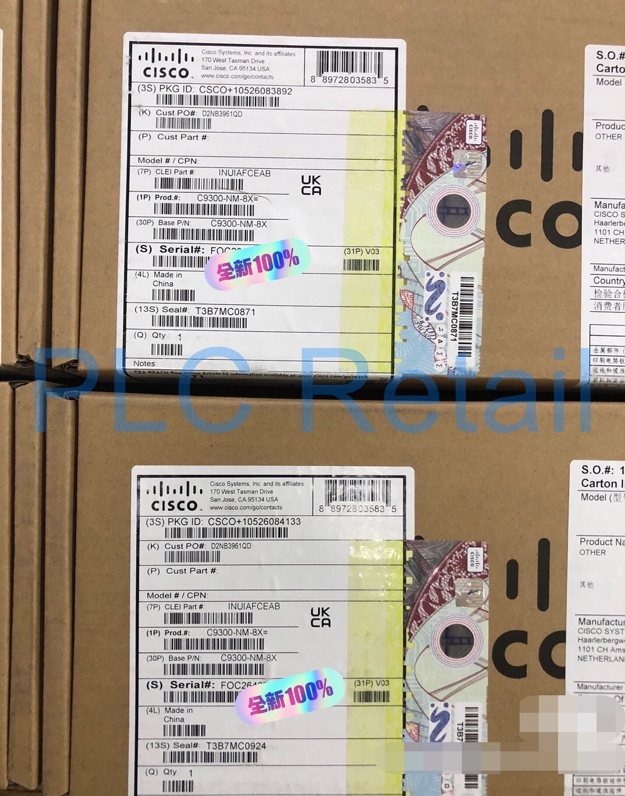 NEW CISCO C9300-NM-8X 8-port 10 Gigabit expansion card Fast delivery
