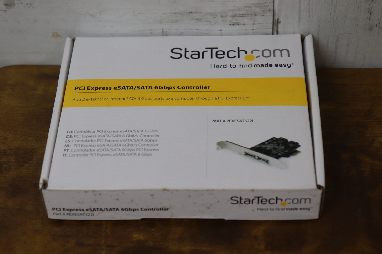 Startech 2 Port Pci Express Sata 6 Gbps Esata Controller Card Dual Port Pcie Sat