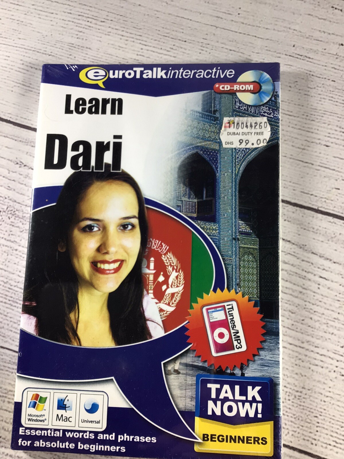 Talk Now Learn Dari EuroTalk Interactive CD-ROM NEW SEALED