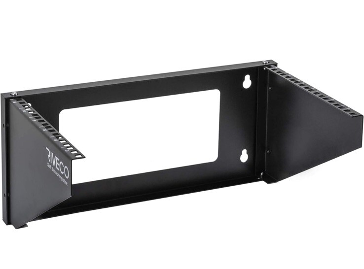 RIVECO 6U Wall Mount Rack for Network| Reinforced Heavy Load 66-99 LBS Small ...