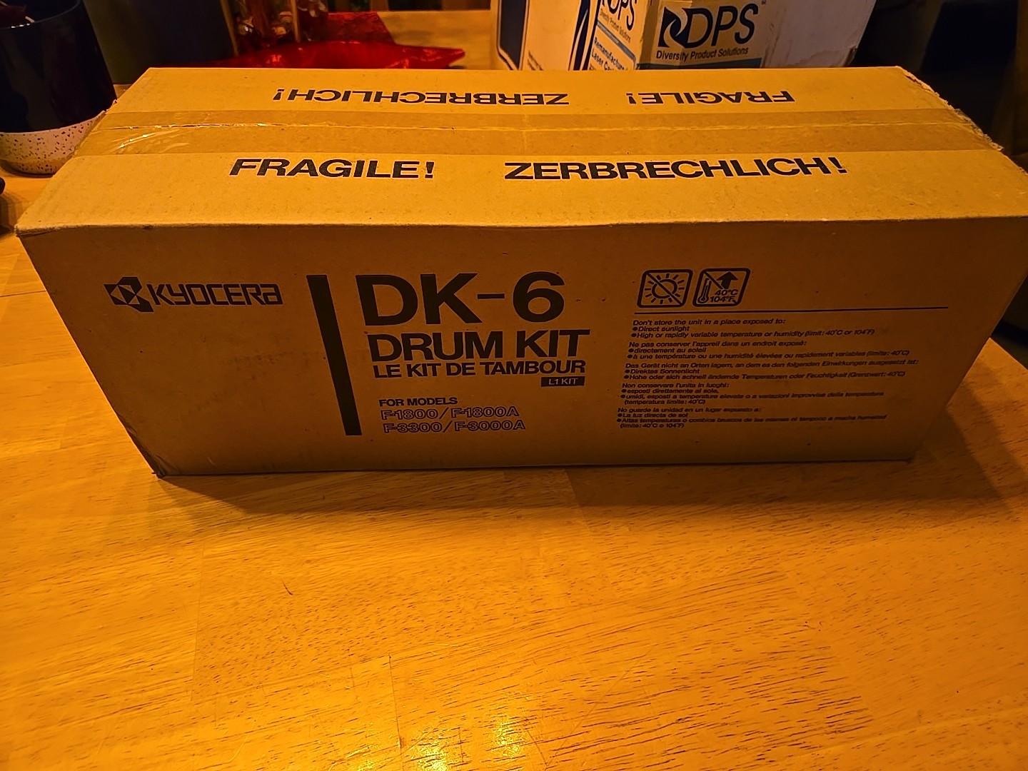 Kyocera Dk-6 Drum Kit. New In Box. Sealed