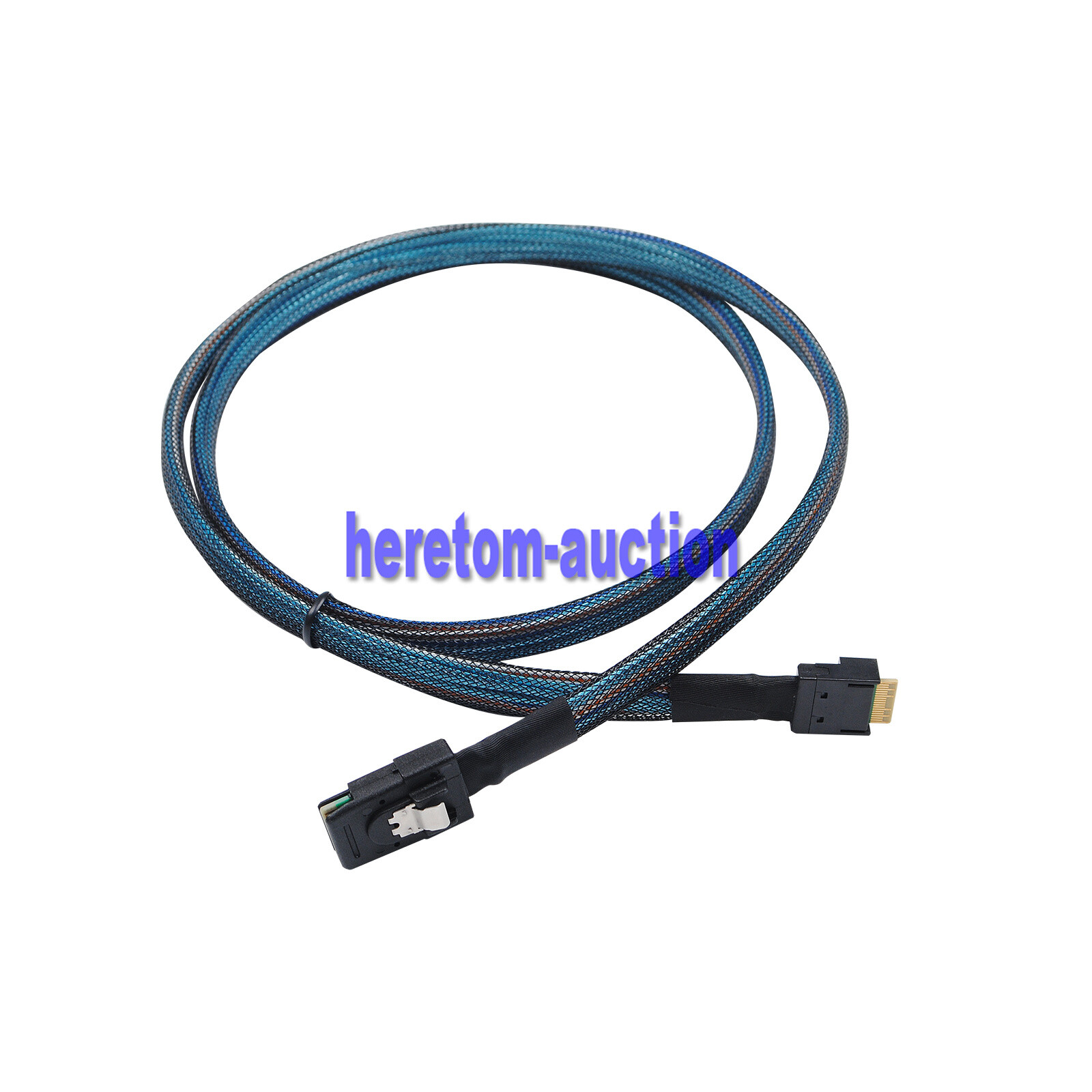 SLIM SAS SF-8654 4I 38Pin to MINI SAS 8087 36Pin server connection Cable 100cm