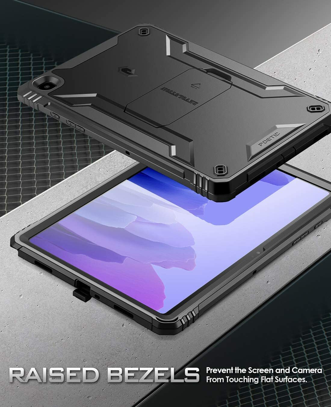 For Samsung Galaxy Tab A7 / A7 Lite Case Poetic Shockproof Rugged with Kickstand