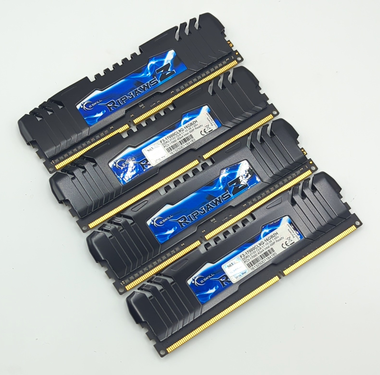 G.SKILL Ripjaws Z 16GB (4x4GB) DDR3-2133 PC3-17000 240-Pin XMP