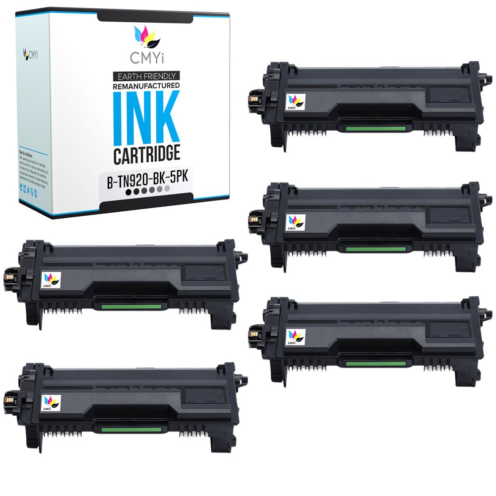 5PK Compatible CMYi TN920 Cartridge fits Brother HL-L6415DW L6415DWT MFC-EX915DW