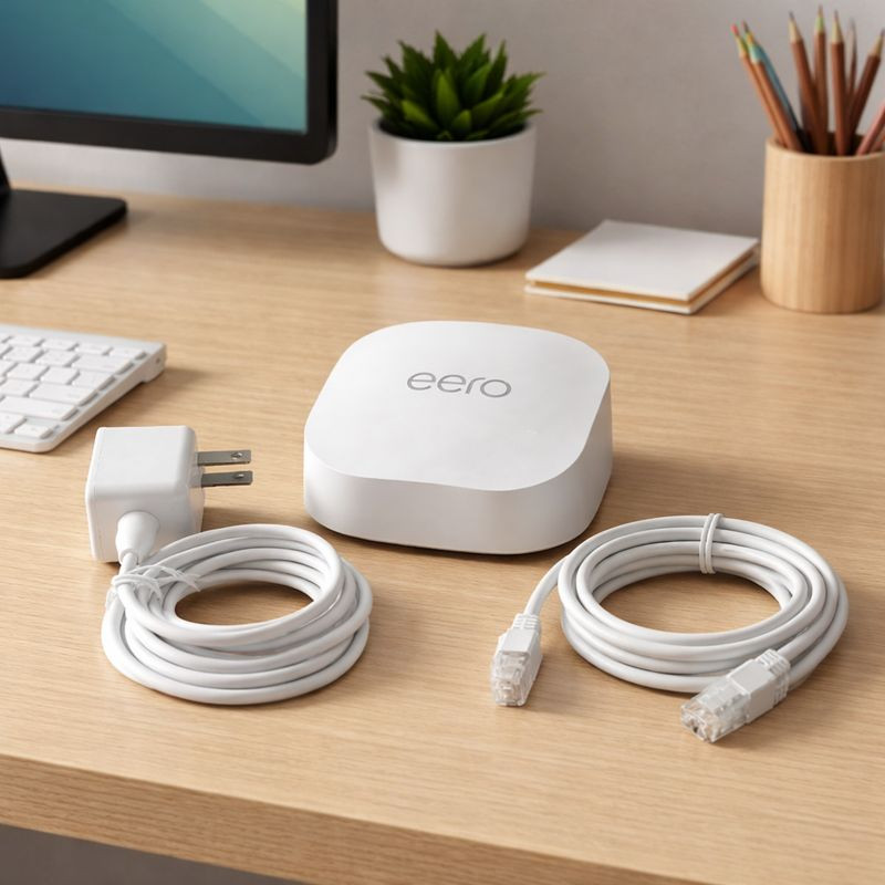 eero 6 Plus mesh dual band wifi system Covers up to 6000 sq ft 4pack G2U