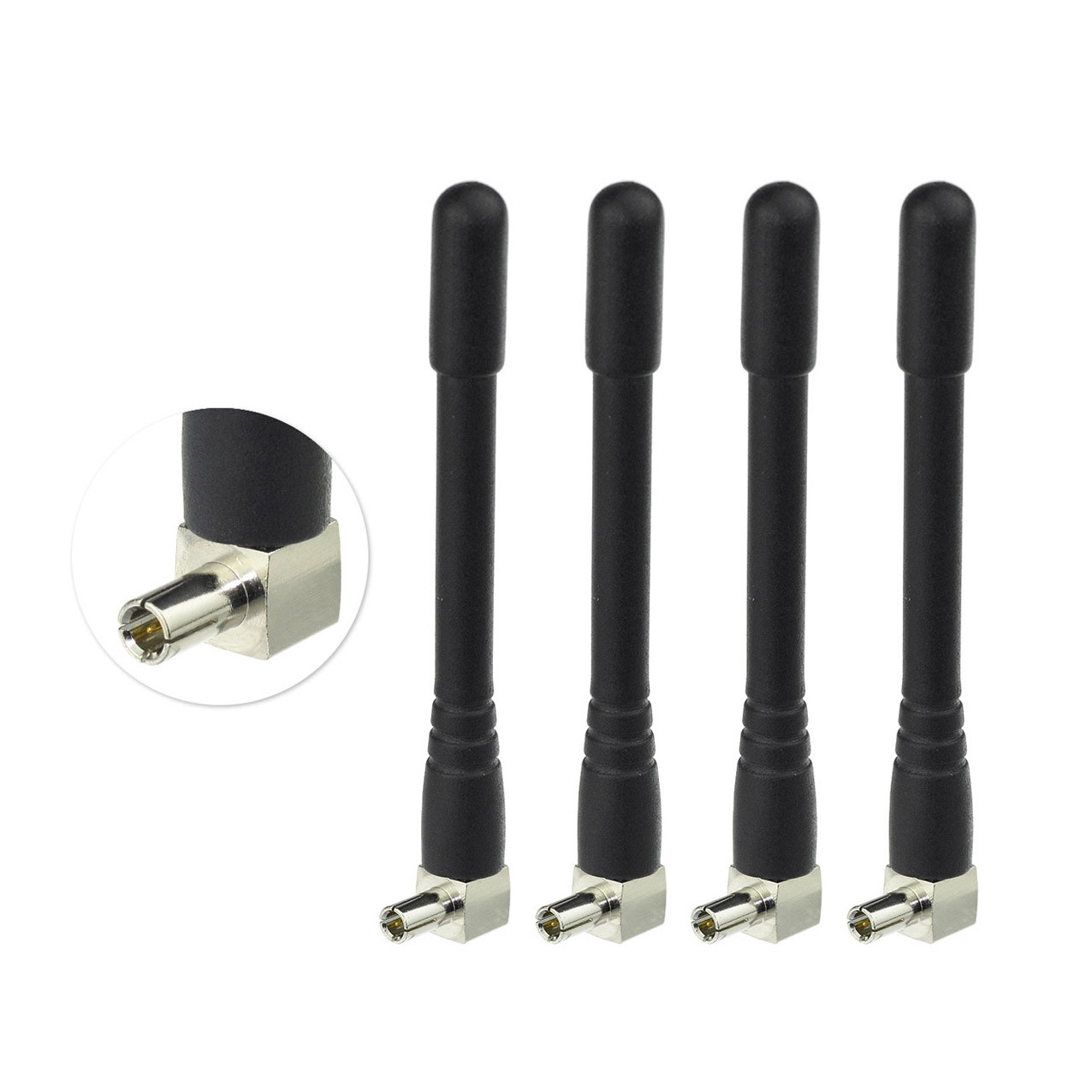 Netgear AC810S 4G LTE Cat11 Mobile Hotspot USB MiFi WiFi Router TS9 Antenna 4pcs