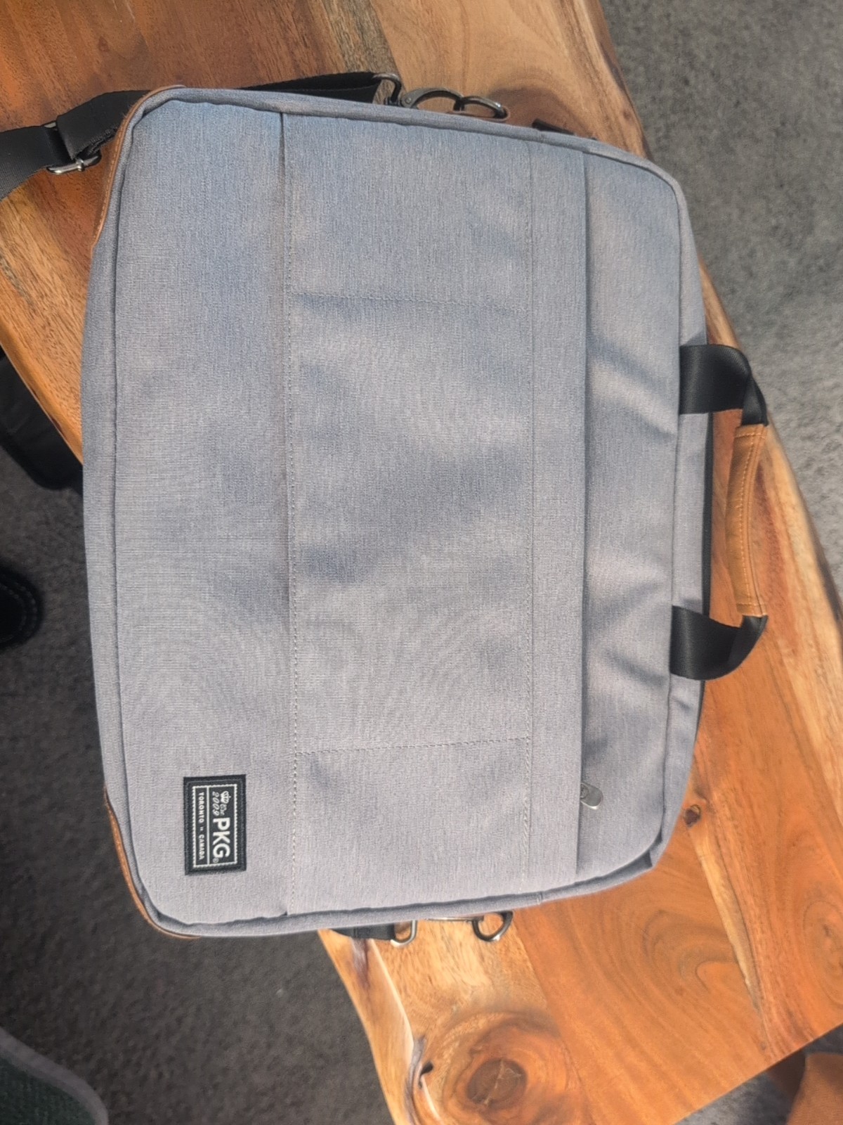 PKG Annex Polyester Messenger Bag with Shoulder Strap