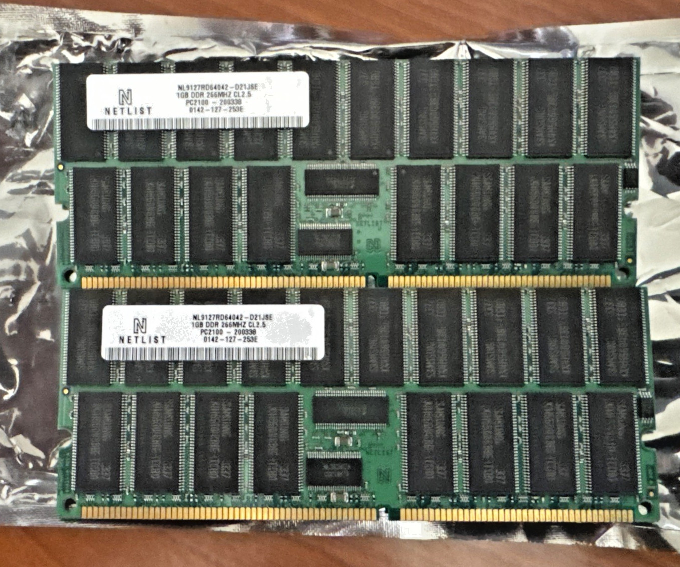 Netlist NL9127RD64042 Server Memory Random Access Memory RAM