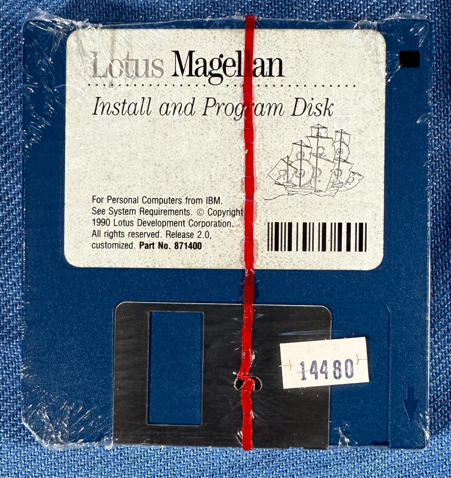 Lotus Works, Lotus Magellan  3.5", contents sealed, version 2.0