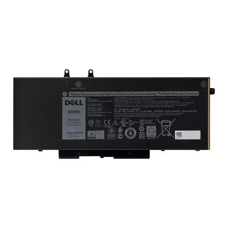 NEW Genuine 68WH 3HWPP Battery For Dell Inspiron 17 7500 7506 2-in-1 Black 3YNXM