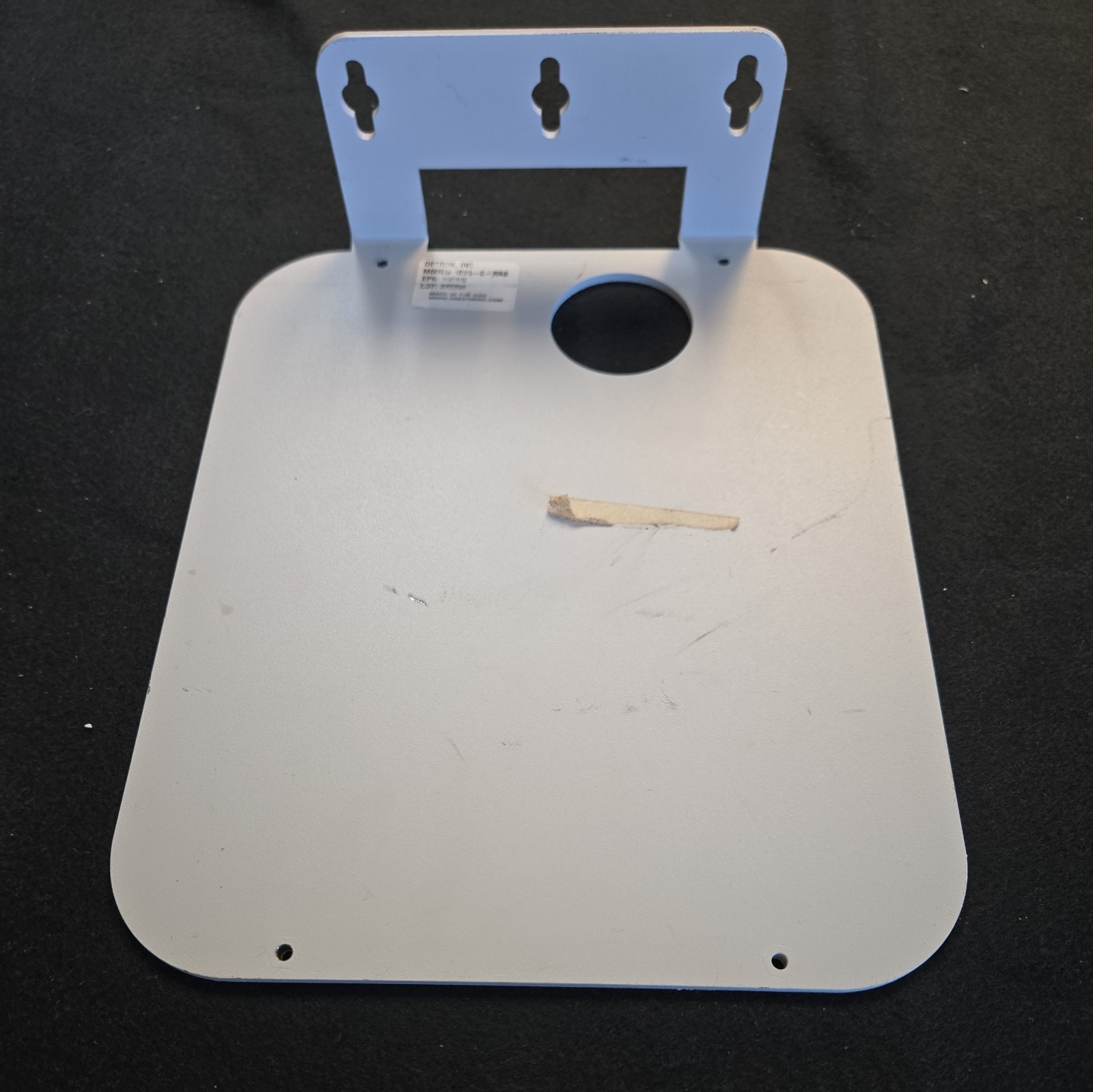 Oberon, Inc. Right-Angle WiFi Access Point Wall Mount for Most Ap Models White