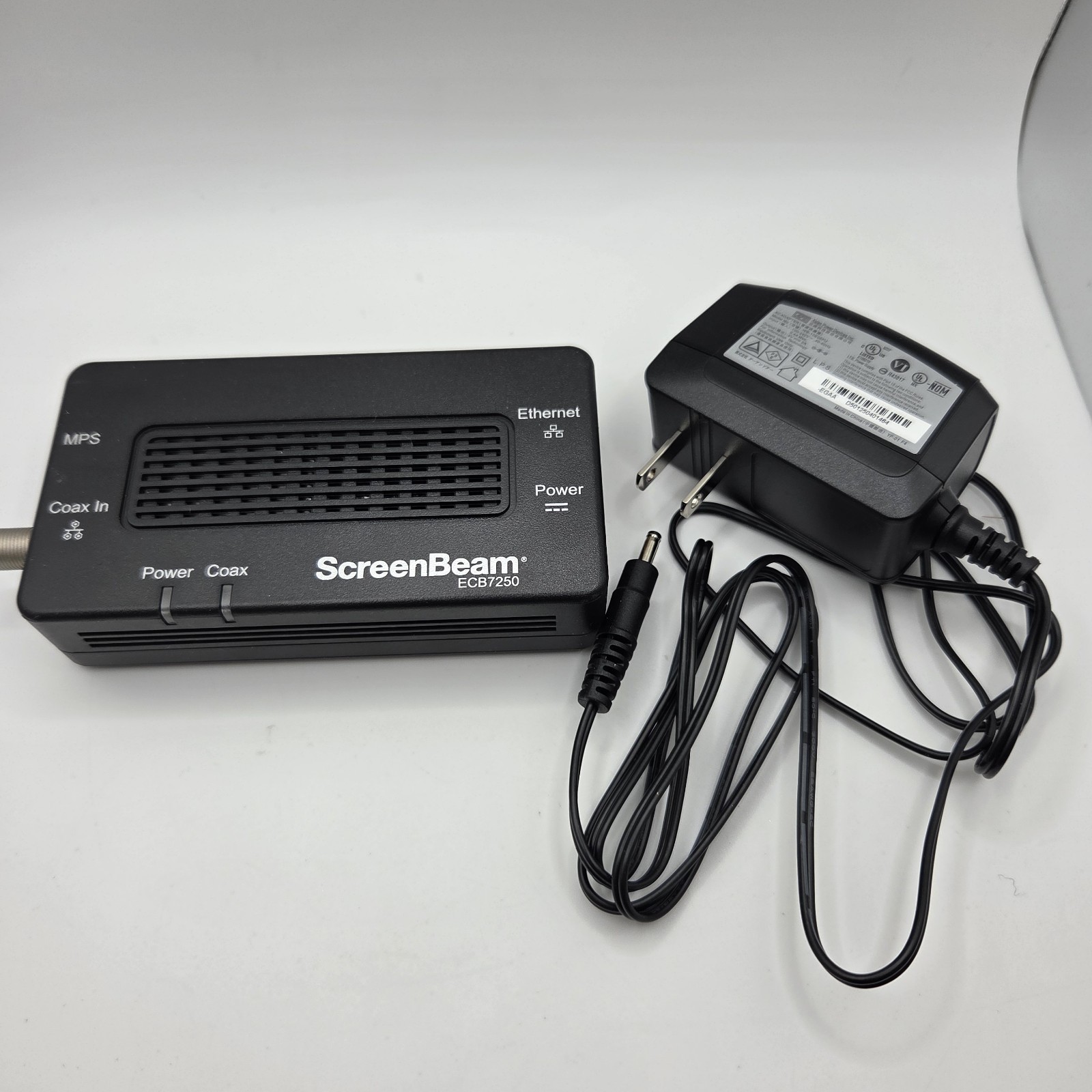 Screenbeam ECB7250 Moca 2.5 Network Adapter Single Add-On Unit W/ Cord #2