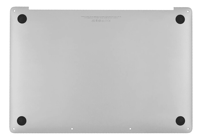 GRADE B/OEM MacBook Pro 13 w/ Touch Bar Bottom Case Cover 2016 2017 A1706/Silver