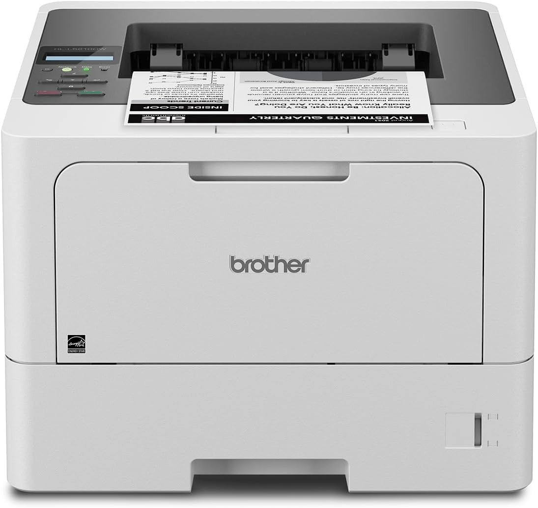 HL-L5210DW Business Monochrome Laser Printer with Duplex Printing Versatile