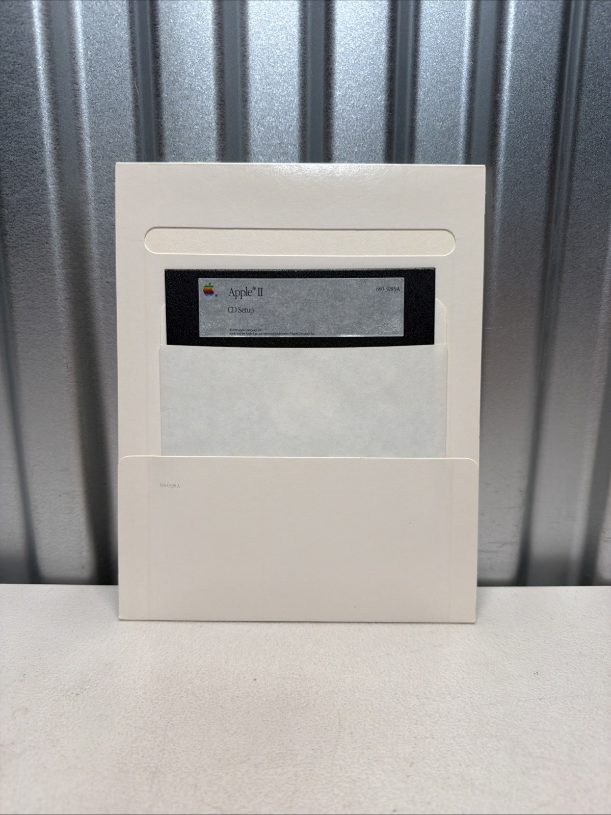 Vintage Apple Disk II CD Setup 5.4” Disk Floppy