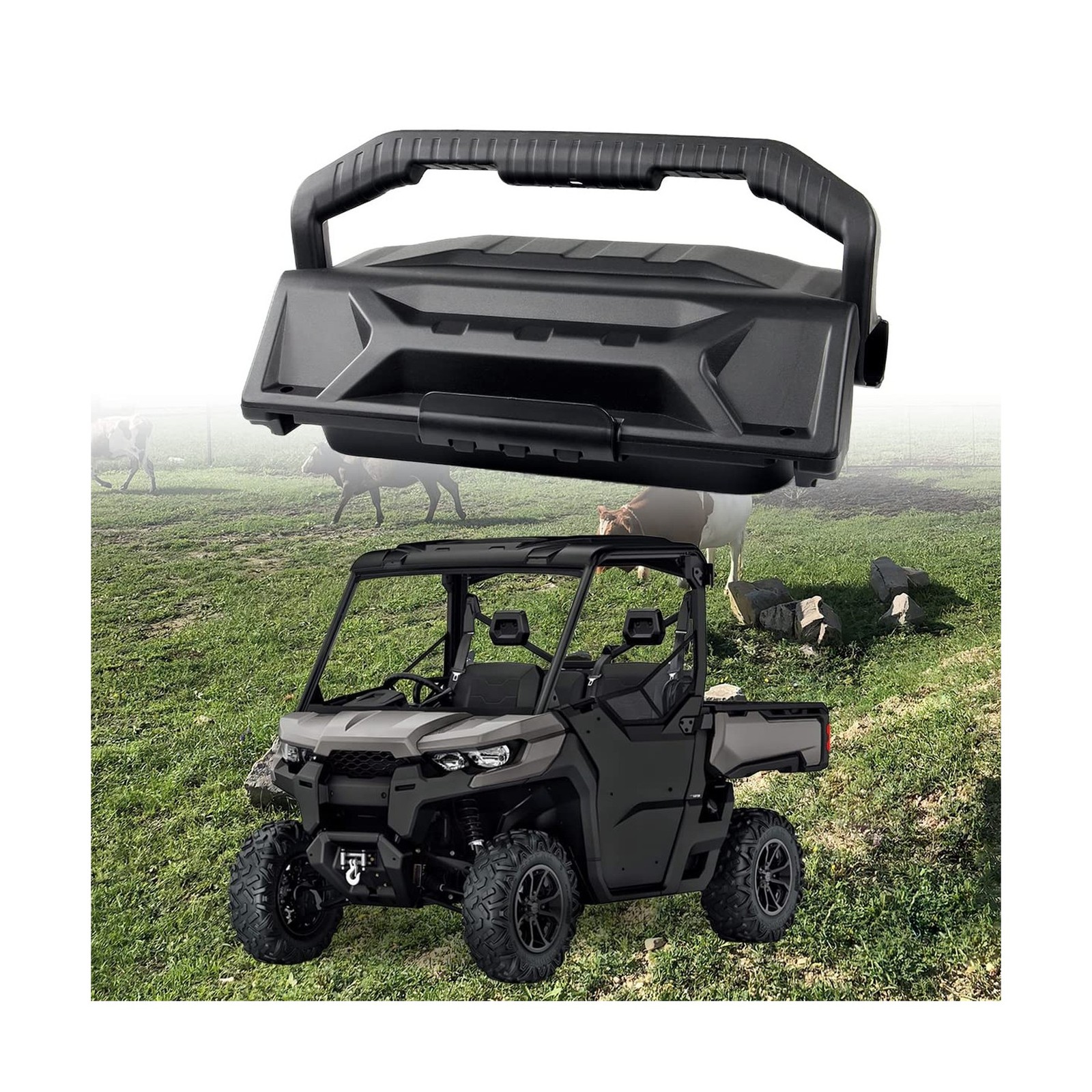 Dash Storage Box Compatible with Can-Am Defender HD5 HD8 HD10 MAX