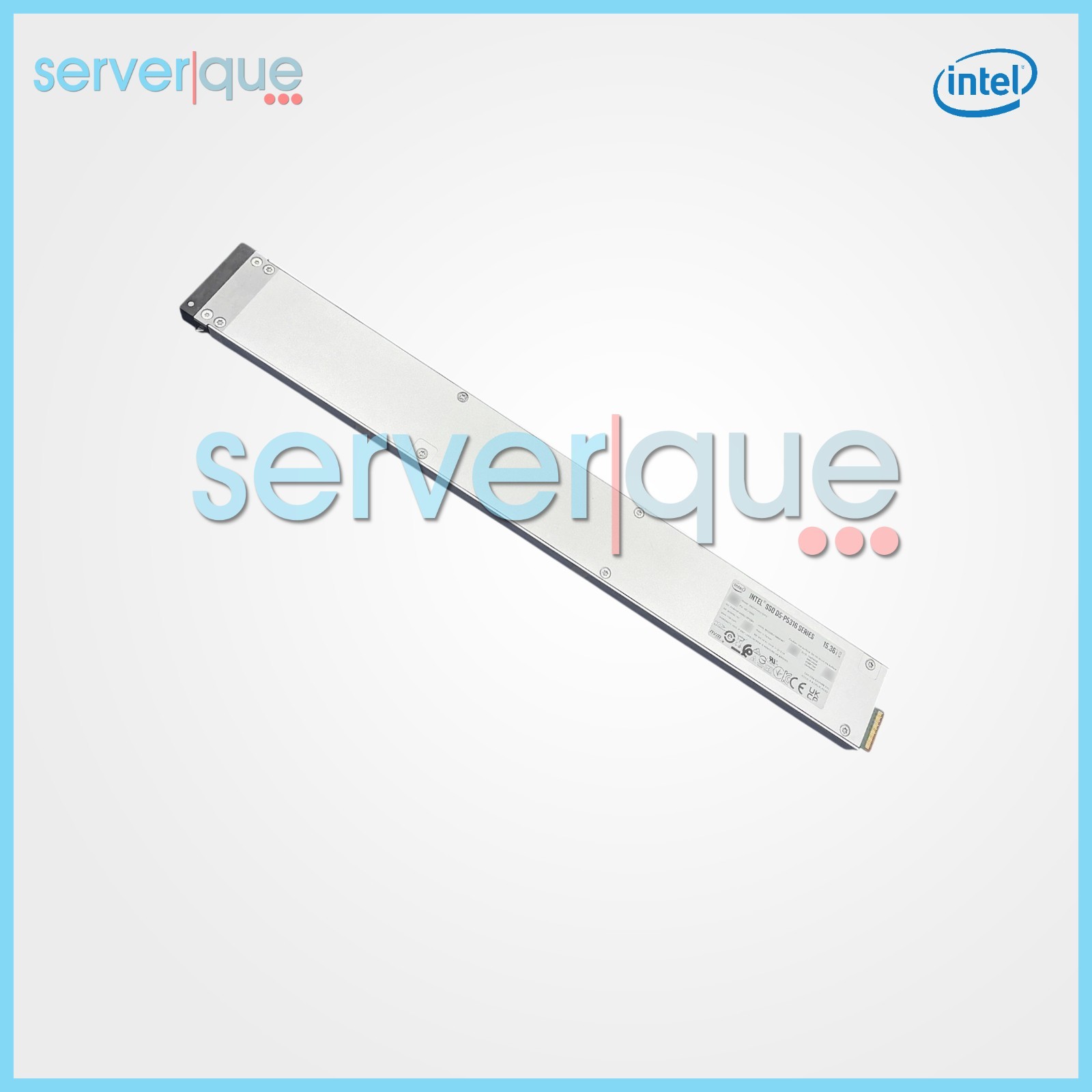 Intel Solidigm SSDPFWNV153TZ D5-P5316 15.36TB NVME PCIe 4.0 x4 E1.L Internal SSD