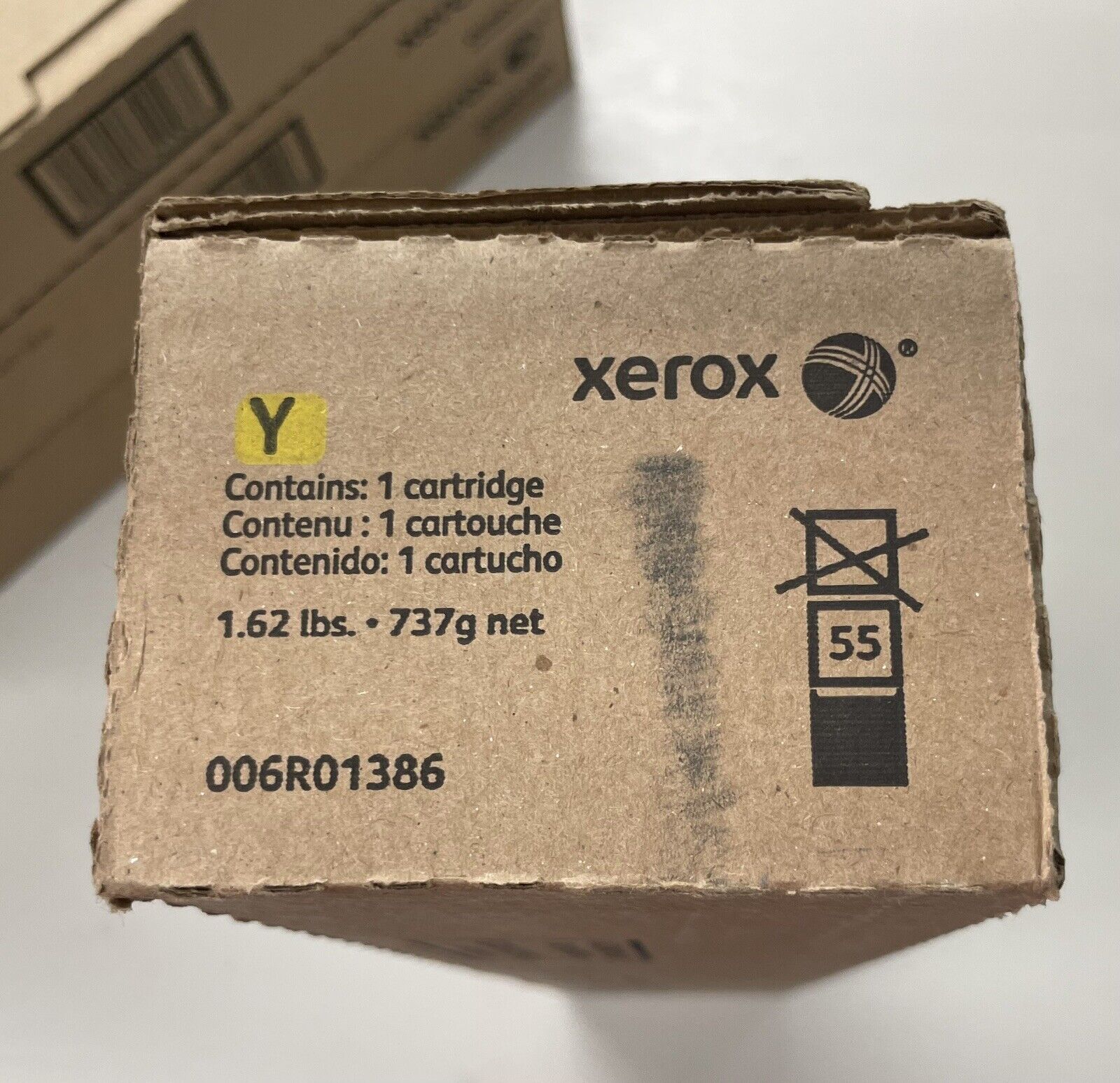 Xerox 006R01386 C75, J75 700 Digital Color Press Toner - Yellow