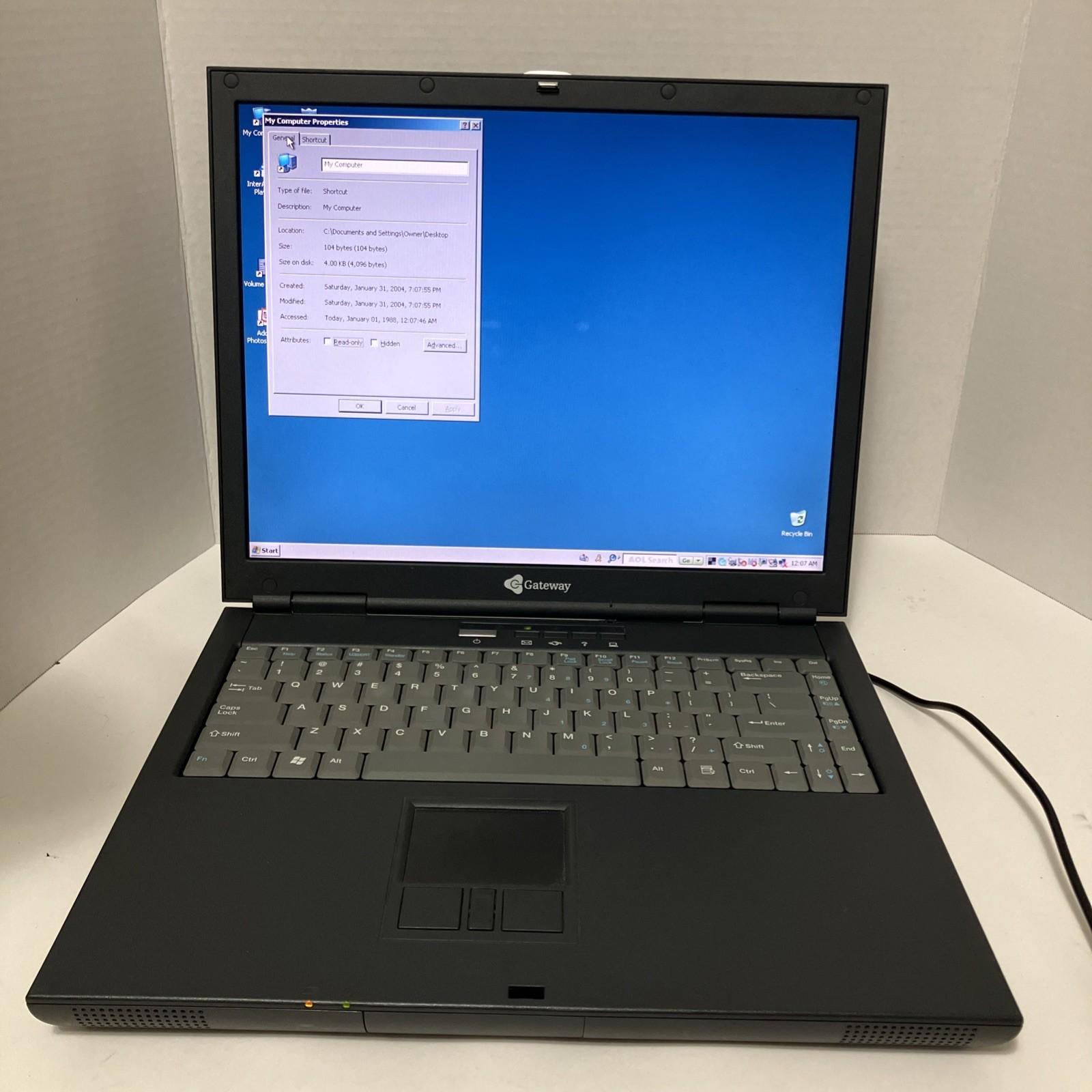 Gateway M305CRV Laptop Windows Xp *no Charger *no Battery