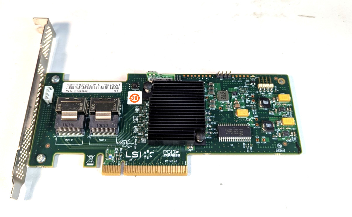 LSI MR SAS 9240-8i  RAID Controller Card High Profile