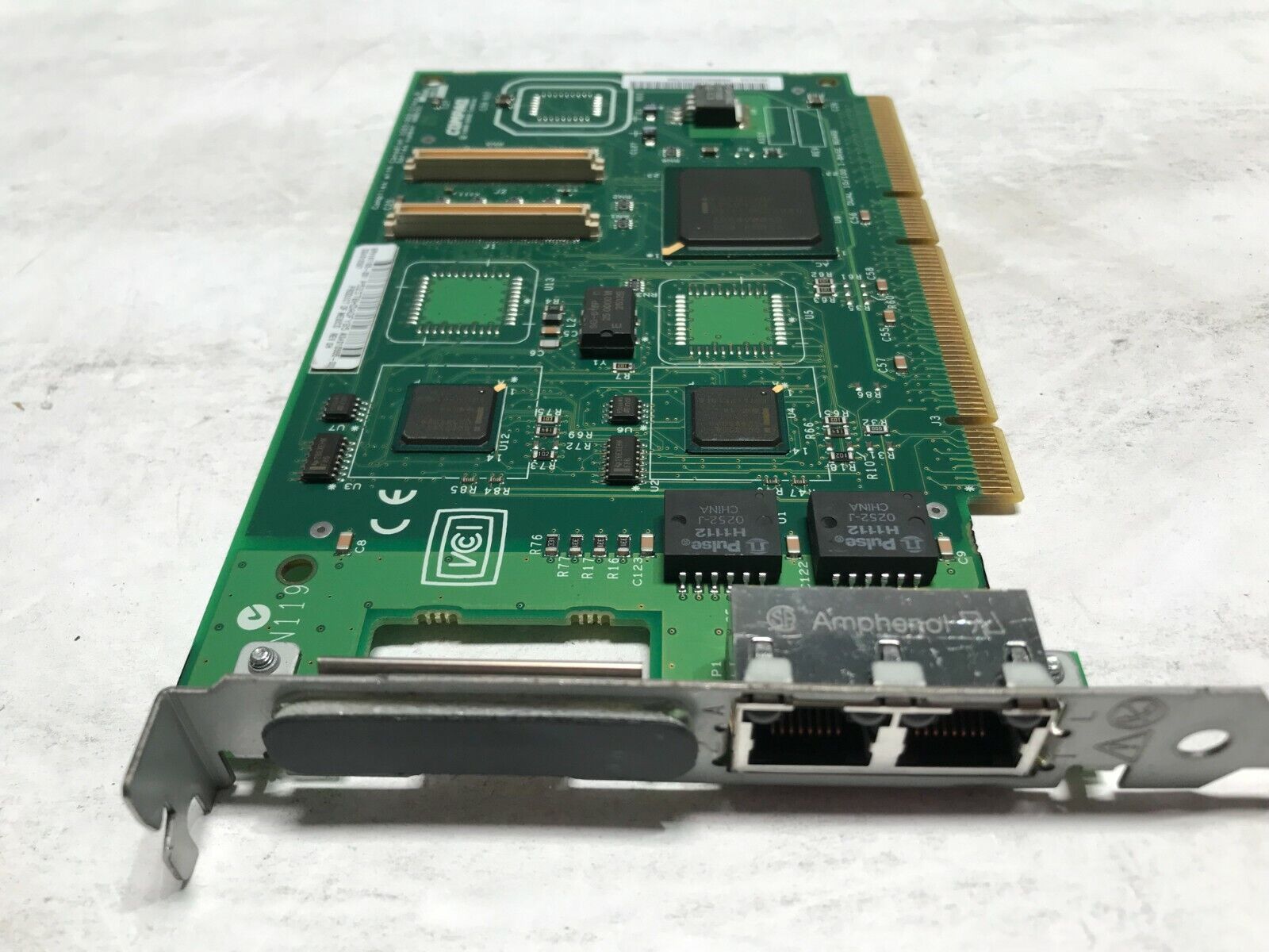 HP Compaq NC3134 Dual Port Fast Ethernet 10/100Mbps PCI-X Board- 161105-001