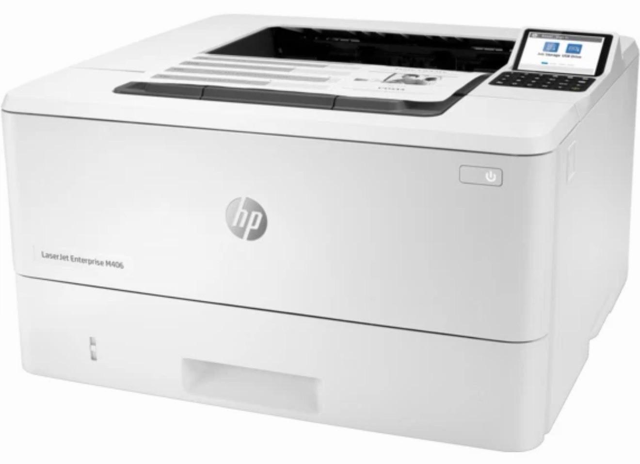 New in Box HP LaserJet Enterprise M406dn Monochrome Black & White Laser Printer
