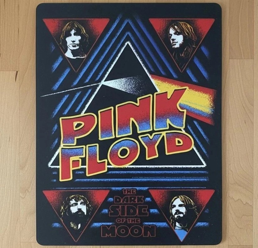 Pink Floyd 9.5 x 8 Mouse Pad With Anti-Slip Rubber Backing Made In USA