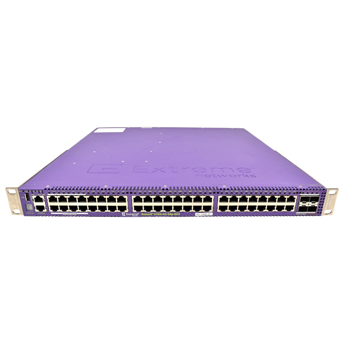 Extreme Summit X460-G2-48p GE4 Base Switch 16719 48-Port RJ-45GE + Rack Ears