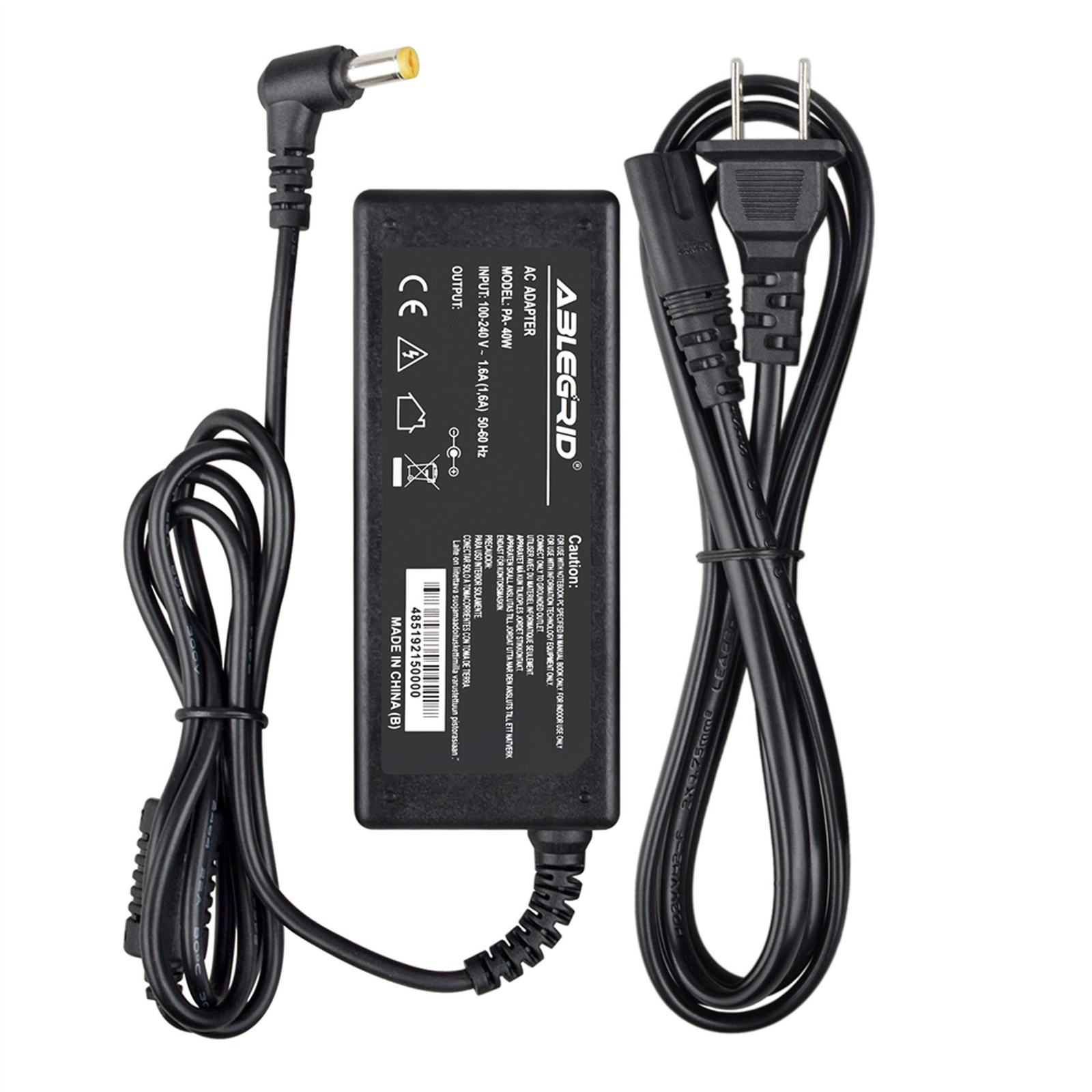 19V 2.15A AC Adapter Charger For Acer Mini PC 11.6' Netbook Power Supply Cord