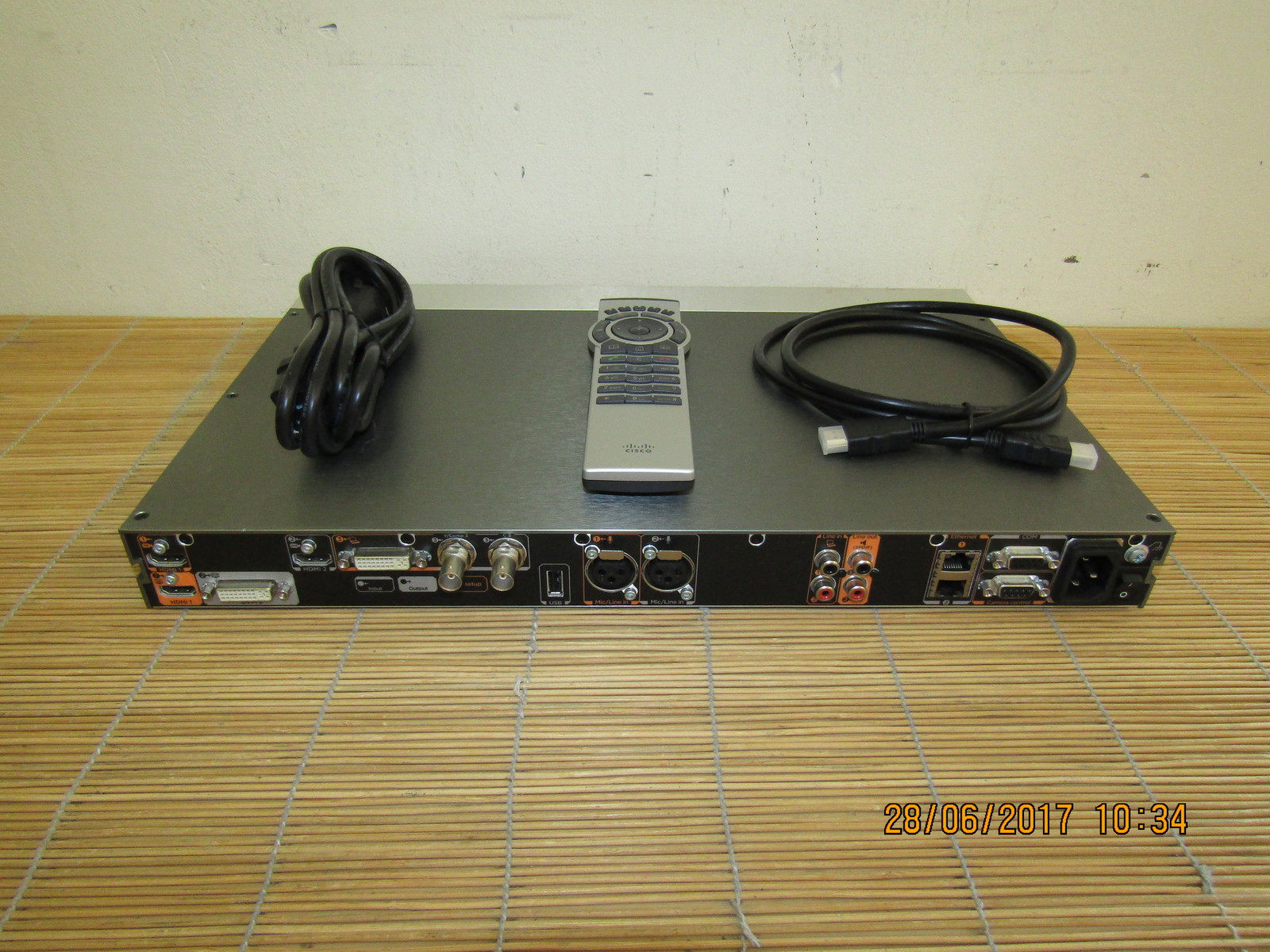 Cisco CTS-C40-K9 TANDBERG TTC6-11 TelePresence TRC-V NPP LIC-C40-DD LIC-C40-PR