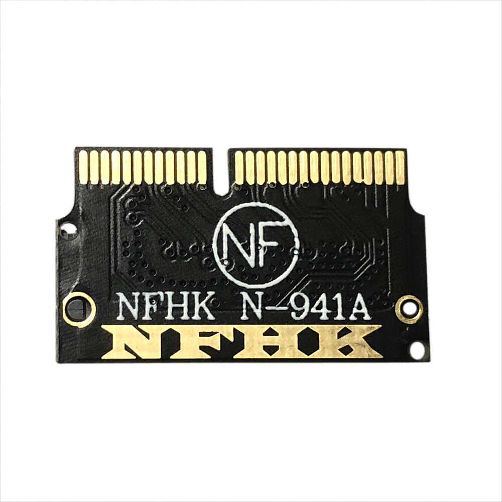 M.2 NGFF AHCI NVMe SSD M Key Converter Adapter for MacBook 2013-2017 12+16Pin CD