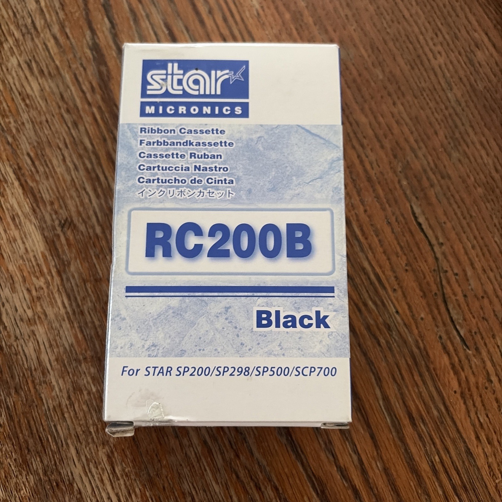 Star Micronics RC200B Black Ribbon Cassette SP200
