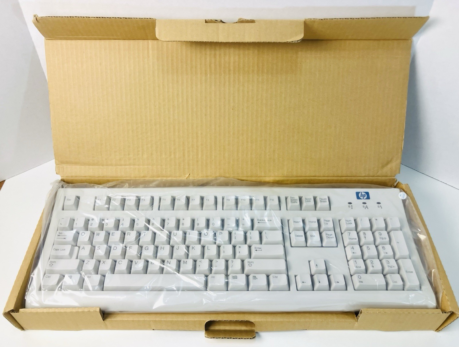 Brand New Vintage HEWLETT PACKARD Wired Keyboard Model KU-9970 - NEW IN BOX