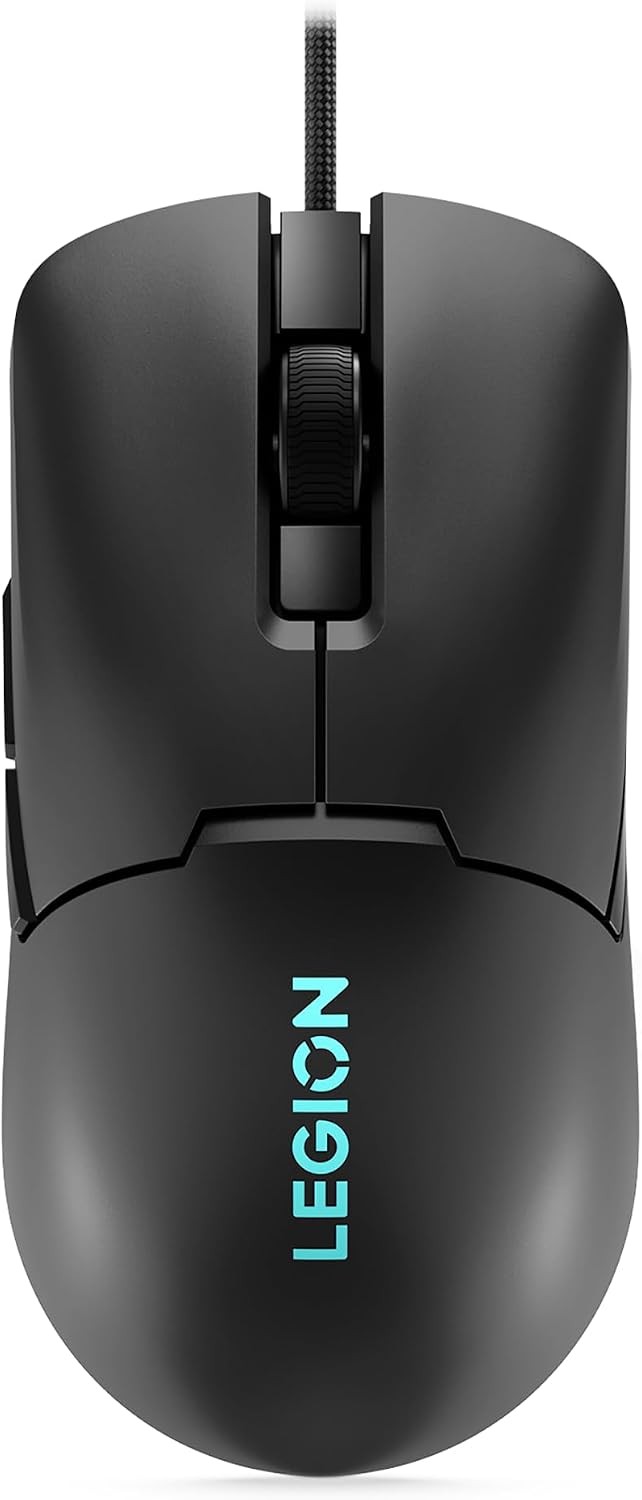 Lenovo Legion M300s RGB Wired Gaming Mouse - 8,000 DPI Adjustable Sensor, 6 Prog