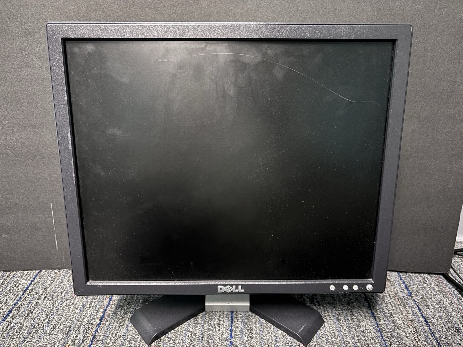 Dell LCD 17" Computer Monitor Flat Screen 1280 x 1024 VGA Model E176FPF Tested