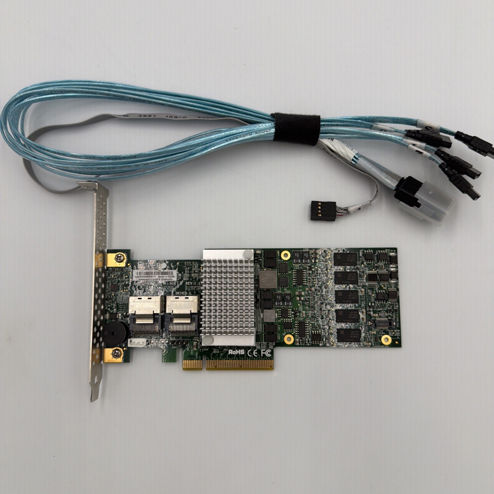 Supermicro AOC-SAS2LP-H8IR 8 Port SATA SAS-2 6Gb/s 512MB High Profile
